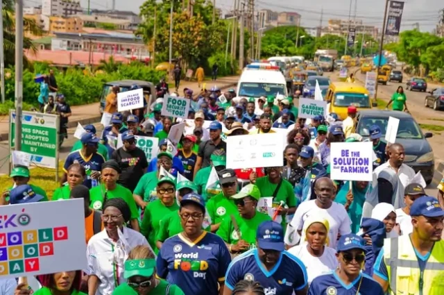 The BATN Foundation World Food Day sensitisation walk in Lagos